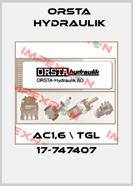 AC1,6 \ TGL 17-747407 Orsta Hydraulik