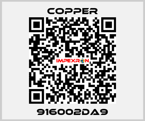 916002DA9 Copper