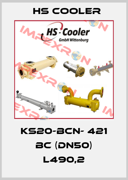 KS20-BCN- 421 BC (DN50) L490,2 HS Cooler