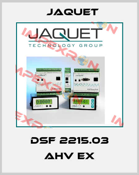 DSF 2215.03 AHV EX Jaquet