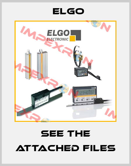 SEE THE ATTACHED FILES Elgo