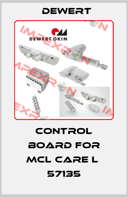 Control board for MCL CARE L  57135 DEWERT