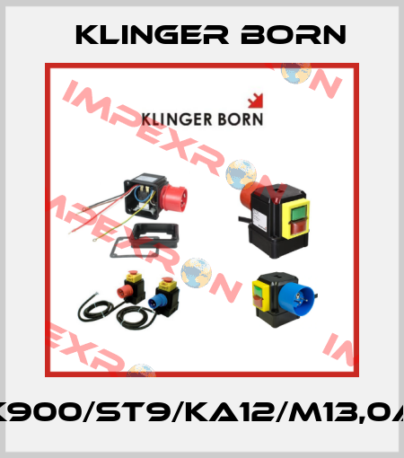 K900/ST9/KA12/M13,0A Klinger Born