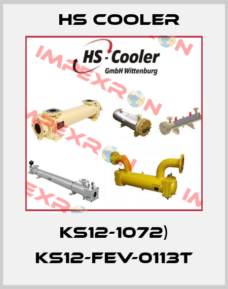 KS12-1072) KS12-FEV-0113T HS Cooler