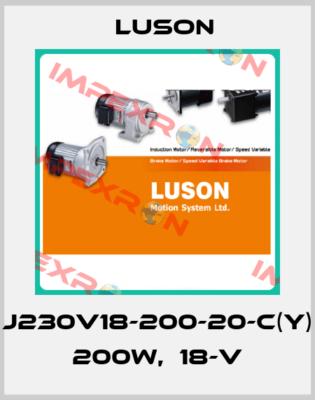 J230V18-200-20-C(Y) 200W,Ф18-V Luson