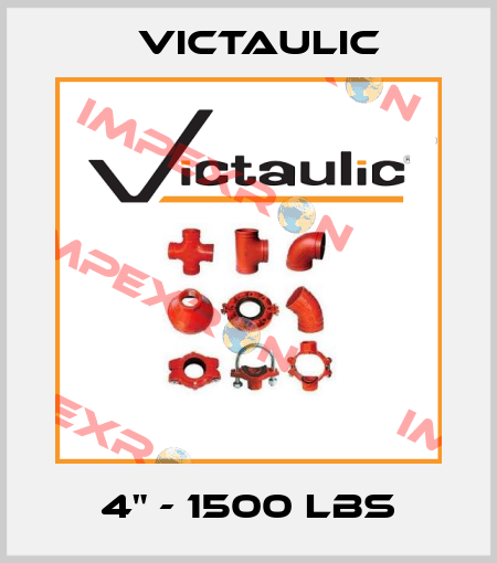 4" - 1500 LBS Victaulic