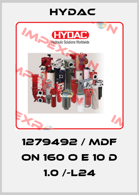 1279492 / MDF ON 160 O E 10 D 1.0 /-L24 Hydac