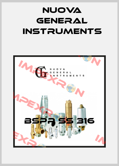 BSPP SS 316 Nuova General Instruments