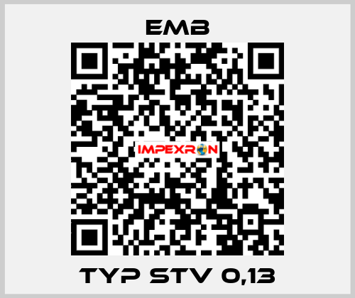 Typ STV 0,13 Emb