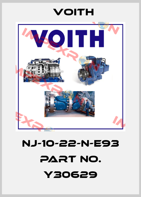 NJ-10-22-N-E93 Part No. Y30629 Voith
