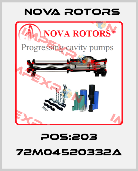 POS:203 72M04520332A Nova Rotors