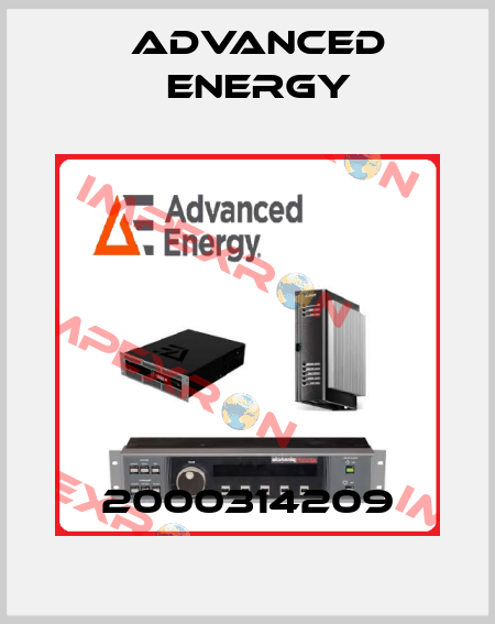 2000314209 ADVANCED ENERGY