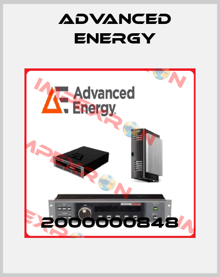 2000000848 ADVANCED ENERGY