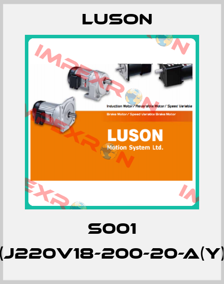 S001 (J220V18-200-20-A(Y) Luson