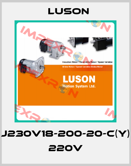 J230V18-200-20-C(Y) 220V Luson