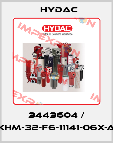 3443604 / KHM-32-F6-11141-06X-A Hydac