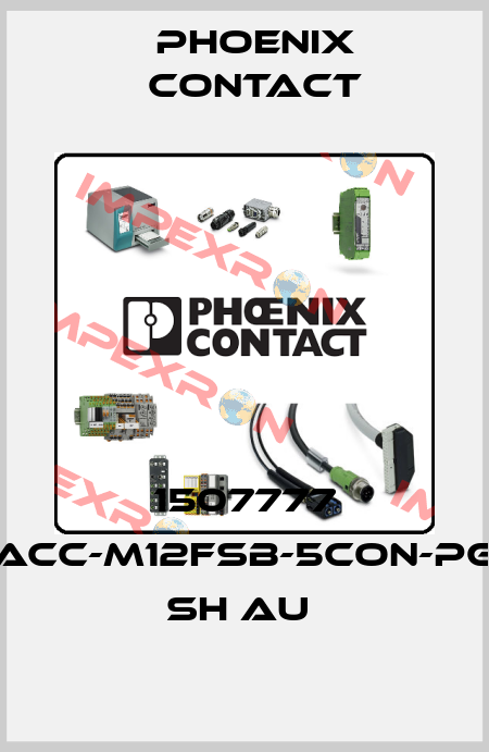 1507777 SACC-M12FSB-5CON-PG9 SH AU  Phoenix Contact