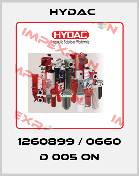 1260899 / 0660 D 005 ON Hydac