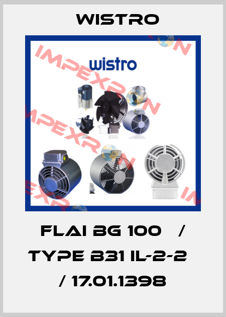 FLAI Bg 100   / Type B31 IL-2-2   / 17.01.1398 Wistro