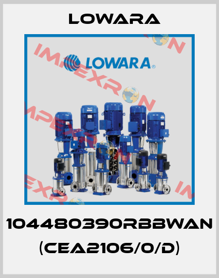104480390RBBWAN (CEA2106/0/D) Lowara