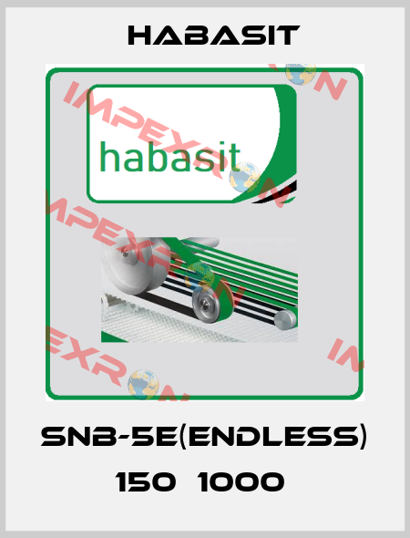 SNB-5E(ENDLESS) 150Х1000  Habasit