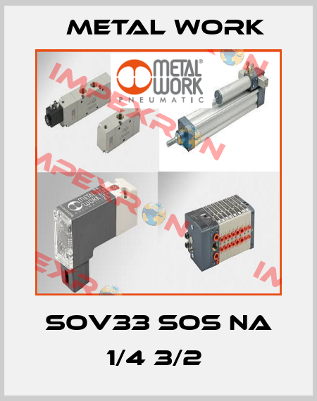 SOV33 SOS NA 1/4 3/2  Metal Work