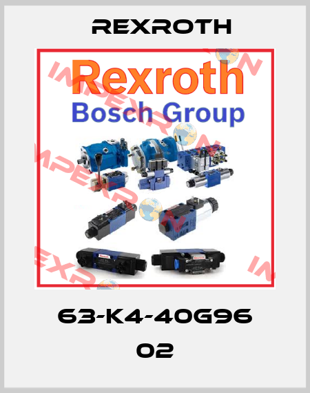 63-K4-40G96 02 Rexroth