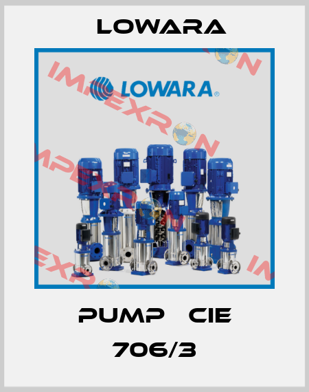 Pump   CIE 706/3 Lowara