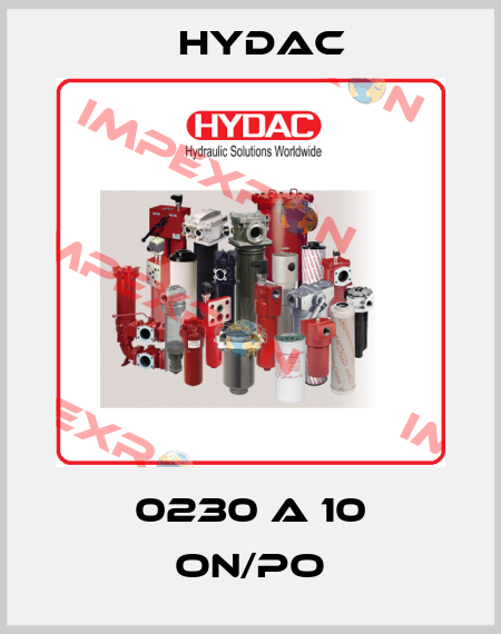 0230 A 10 ON/PO Hydac
