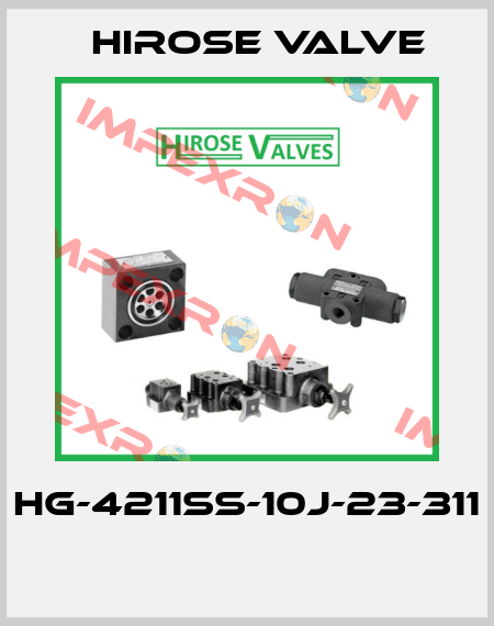 HG-4211SS-10J-23-311  Hirose Valve