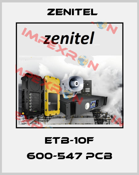ETB-10F 600-547 PCB Zenitel