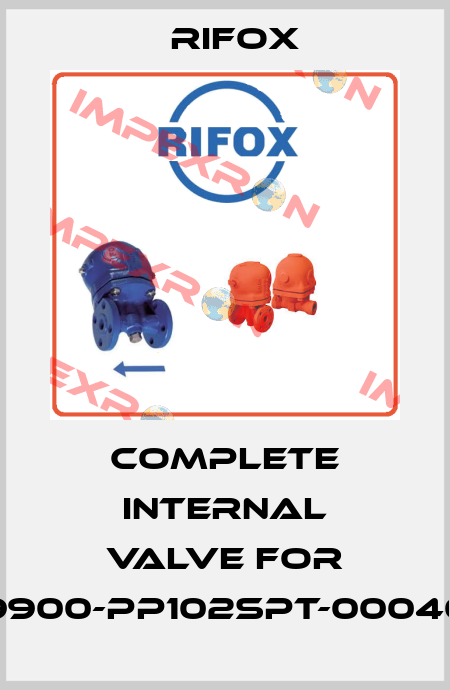complete internal valve for 69900-PP102SPT-000400 Rifox