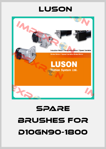 Spare Brushes for D10GN90-1800 Luson