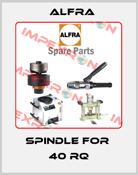 Spindle for  40 RQ Alfra