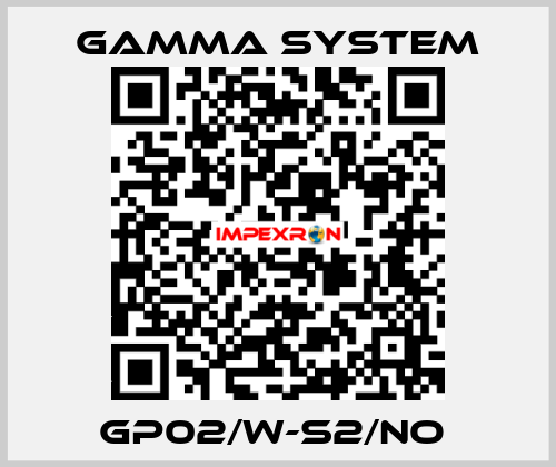 GP02/W-S2/NO  GAMMA SYSTEM