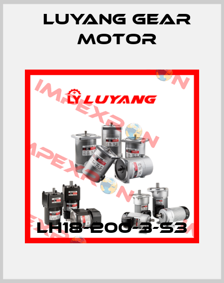 LH18-200-3-S3 Luyang Gear Motor