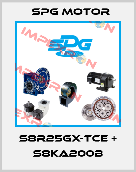 S8R25GX-TCE + S8KA200B Spg Motor