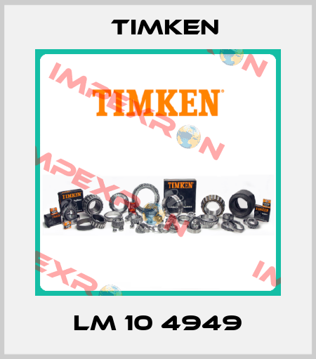 LM 10 4949 Timken