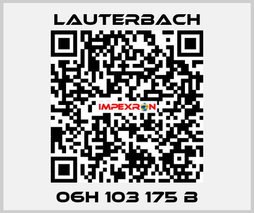 06H 103 175 B Lauterbach