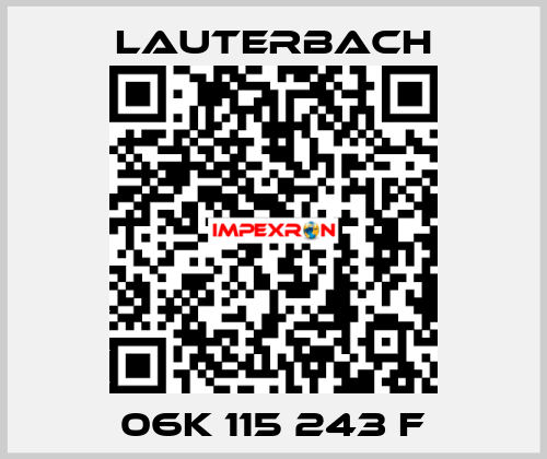 06K 115 243 F Lauterbach