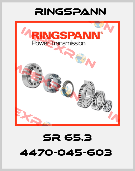 SR 65.3 4470-045-603  Ringspann