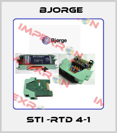 STI -RTD 4-1 Bjorge