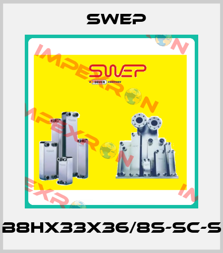 B8Hx33x36/8S-SC-S Swep