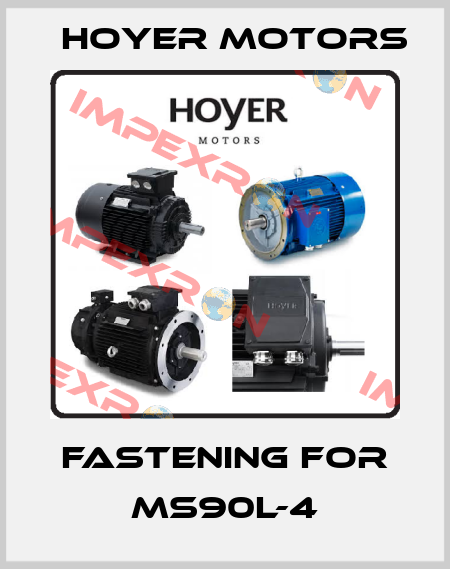 Fastening for MS90L-4 Hoyer Motors
