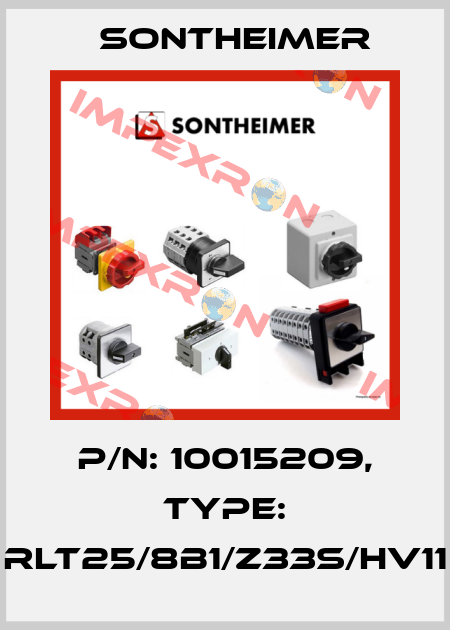 P/N: 10015209, Type: RLT25/8B1/Z33S/HV11 Sontheimer