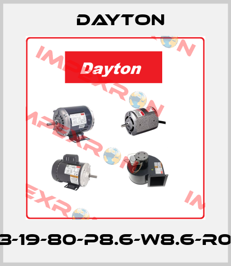 SPR13-19-80-P8.6-W8.6-R0.5-X2 DAYTON