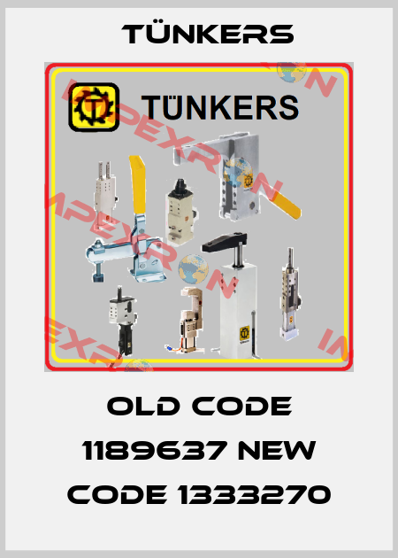 old code 1189637 new code 1333270 Tünkers