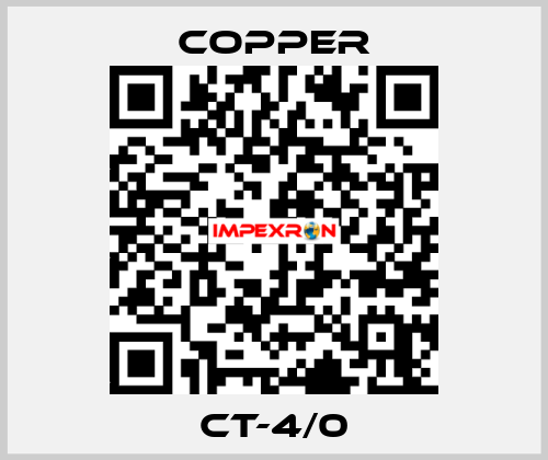 CT-4/0 Copper
