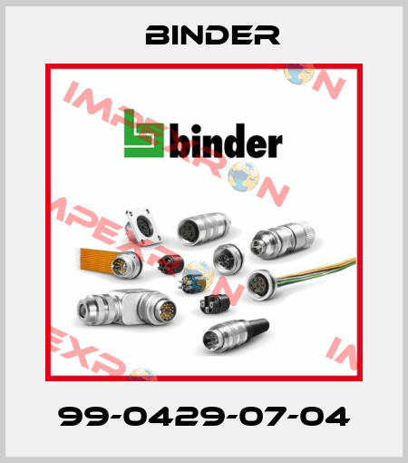99-0429-07-04 Binder