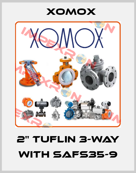 2" tuflin 3-way with safs35-9 Xomox